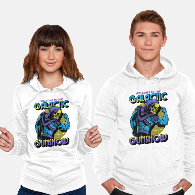 Welcome To The Galactic Gun Show-Unisex-Pullover-Sweatshirt-glitchygorilla
