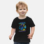 Welcome To The Galactic Gun Show-Baby-Basic-Tee-glitchygorilla