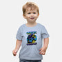Welcome To The Galactic Gun Show-Baby-Basic-Tee-glitchygorilla