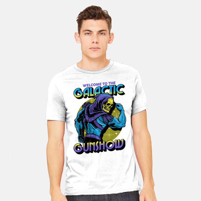 Welcome To The Galactic Gun Show-Mens-Heavyweight-Tee-glitchygorilla