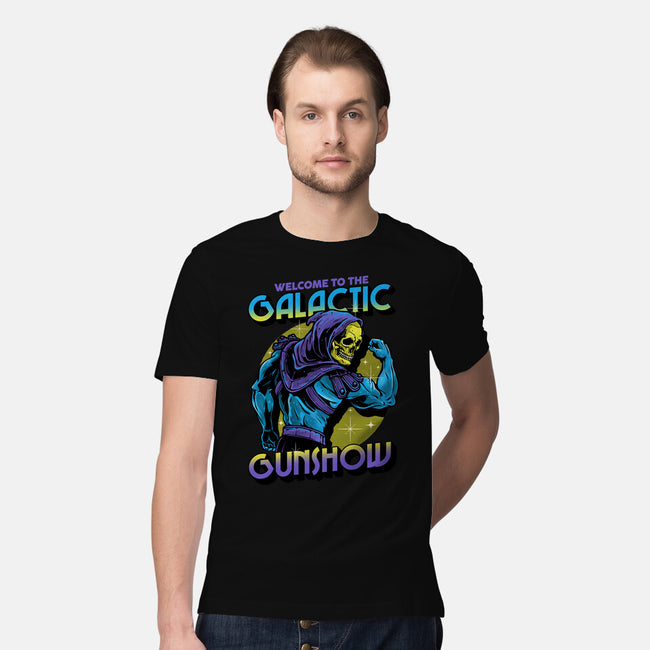 Welcome To The Galactic Gun Show-Mens-Premium-Tee-glitchygorilla