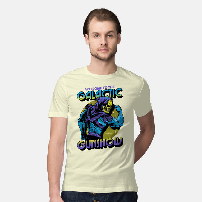 Welcome To The Galactic Gun Show-Mens-Premium-Tee-glitchygorilla