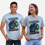 Welcome To The Galactic Gun Show-Unisex-Basic-Tee-glitchygorilla