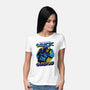 Welcome To The Galactic Gun Show-Womens-Basic-Tee-glitchygorilla