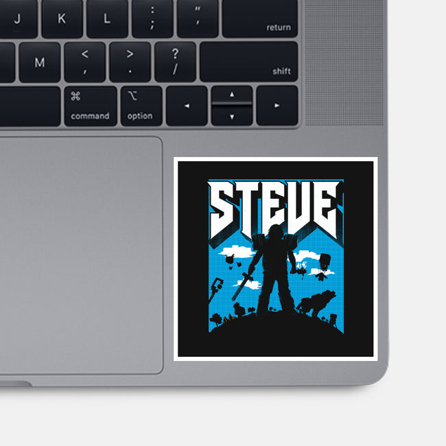 Steve-None-Glossy-Sticker-rocketman_art