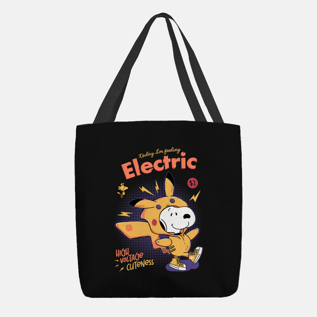 Feeling Electric-None-Basic Tote-Bag-Jelly89