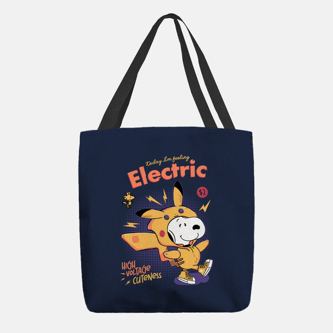 Feeling Electric-None-Basic Tote-Bag-Jelly89