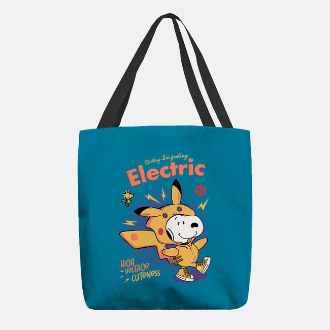 Feeling Electric-None-Basic Tote-Bag-Jelly89