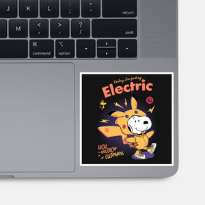 Feeling Electric-None-Glossy-Sticker-Jelly89