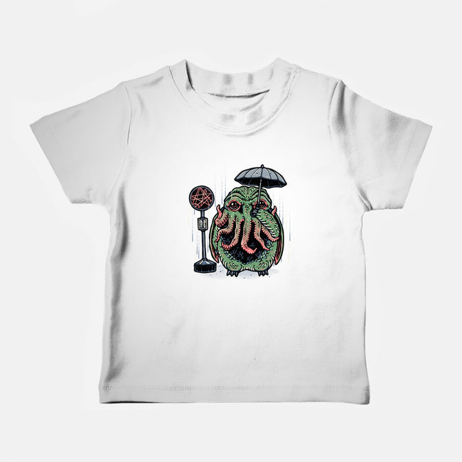 My Neighbor From The Deep-Baby-Basic-Tee-glitchygorilla