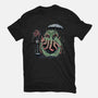 My Neighbor From The Deep-Womens-Fitted-Tee-glitchygorilla