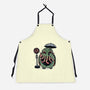 My Neighbor From The Deep-Unisex-Kitchen-Apron-glitchygorilla