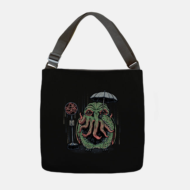 My Neighbor From The Deep-None-Adjustable Tote-Bag-glitchygorilla