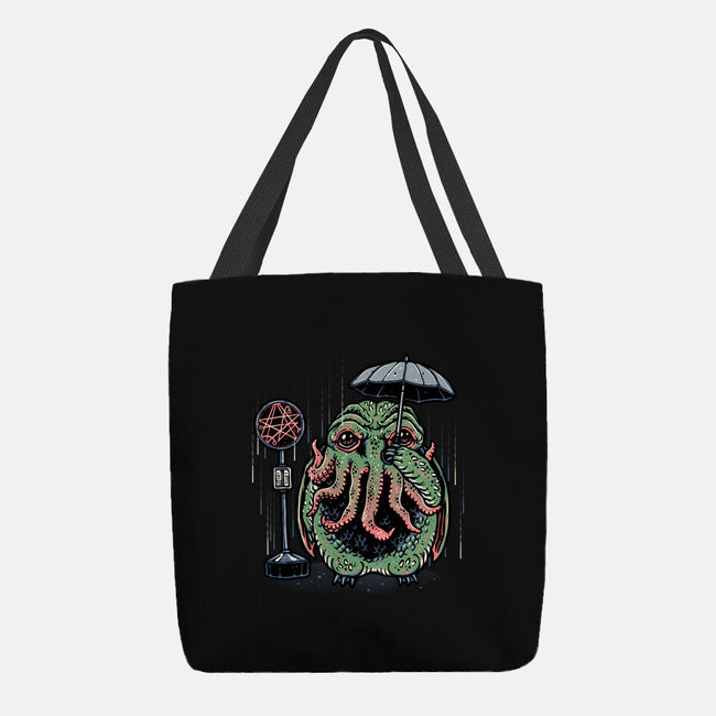 My Neighbor From The Deep-None-Basic Tote-Bag-glitchygorilla