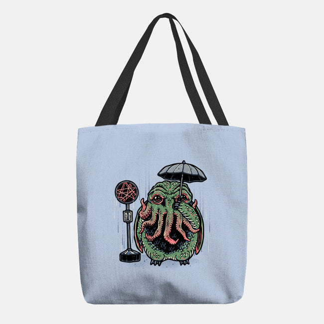 My Neighbor From The Deep-None-Basic Tote-Bag-glitchygorilla