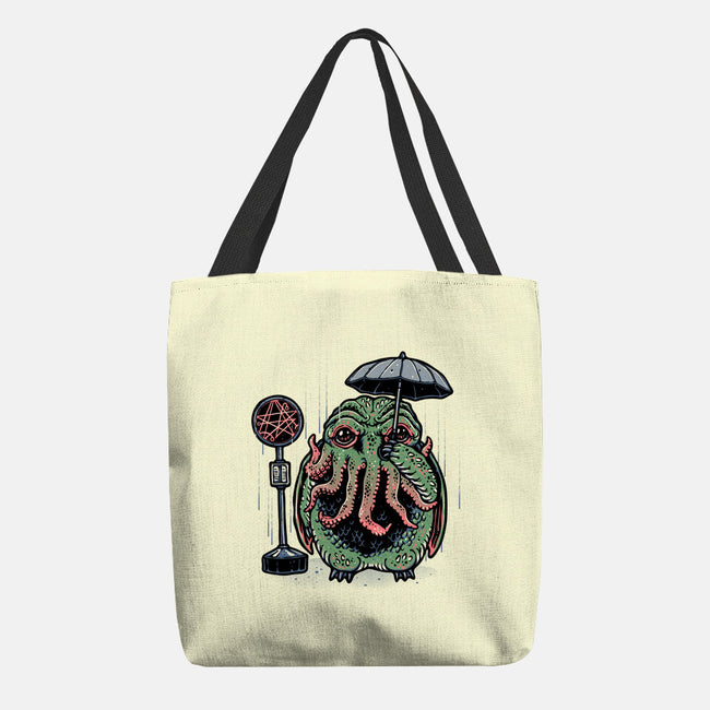 My Neighbor From The Deep-None-Basic Tote-Bag-glitchygorilla
