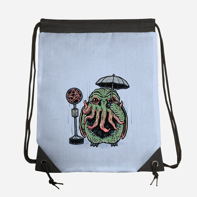 My Neighbor From The Deep-None-Drawstring-Bag-glitchygorilla