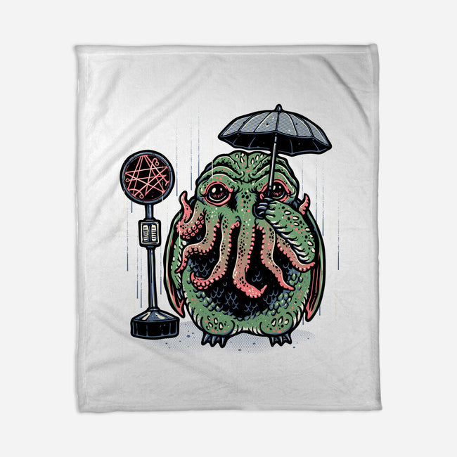 My Neighbor From The Deep-None-Fleece-Blanket-glitchygorilla