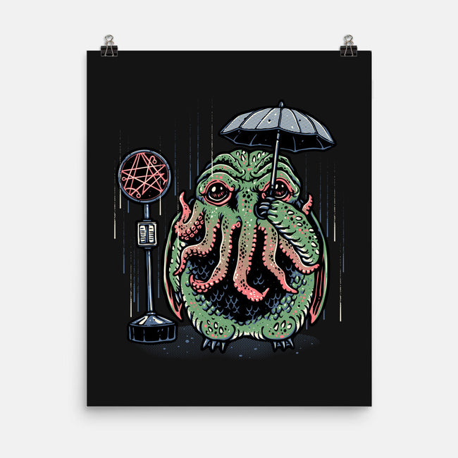 My Neighbor From The Deep-None-Matte-Poster-glitchygorilla