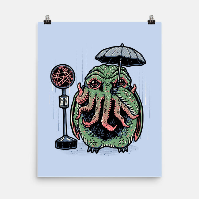 My Neighbor From The Deep-None-Matte-Poster-glitchygorilla