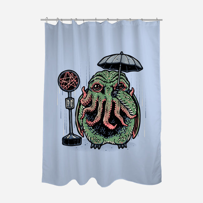 My Neighbor From The Deep-None-Polyester-Shower Curtain-glitchygorilla
