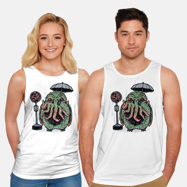 My Neighbor From The Deep-Unisex-Basic-Tank-glitchygorilla