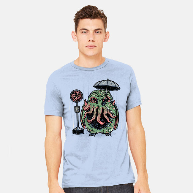 My Neighbor From The Deep-Mens-Heavyweight-Tee-glitchygorilla