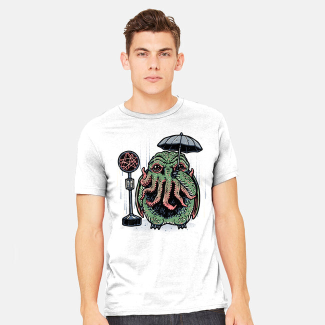 My Neighbor From The Deep-Mens-Heavyweight-Tee-glitchygorilla