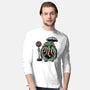 My Neighbor From The Deep-Mens-Long Sleeved-Tee-glitchygorilla
