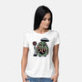 My Neighbor From The Deep-Womens-Basic-Tee-glitchygorilla