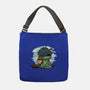 Relaxing With My Dragon-None-Adjustable Tote-Bag-demonigote