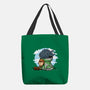 Relaxing With My Dragon-None-Basic Tote-Bag-demonigote