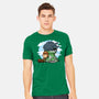 Relaxing With My Dragon-Mens-Heavyweight-Tee-demonigote