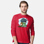 Relaxing With My Dragon-Mens-Long Sleeved-Tee-demonigote