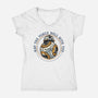 May The Force Roll With You-Womens-V-Neck-Tee-glitchygorilla