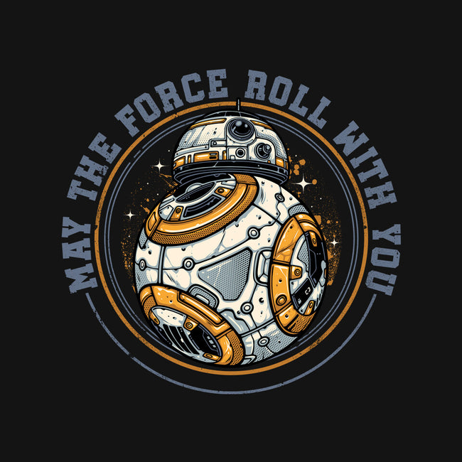 May The Force Roll With You-Womens-Basic-Tee-glitchygorilla