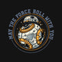 May The Force Roll With You-Mens-Heavyweight-Tee-glitchygorilla
