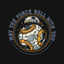 May The Force Roll With You-Mens-Basic-Tee-glitchygorilla