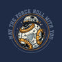 May The Force Roll With You-Mens-Heavyweight-Tee-glitchygorilla