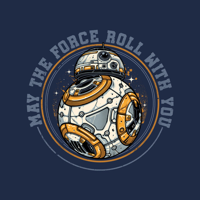 May The Force Roll With You-Womens-V-Neck-Tee-glitchygorilla