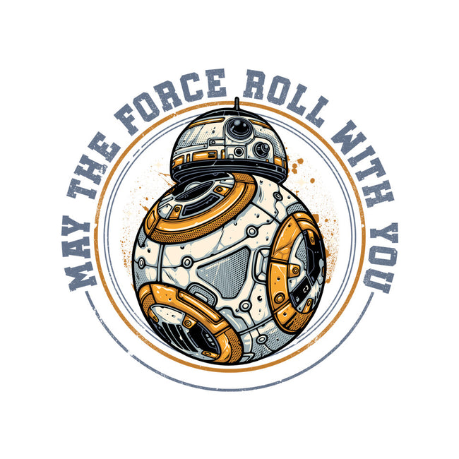 May The Force Roll With You-Womens-Basic-Tee-glitchygorilla