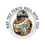 May The Force Roll With You-Womens-Basic-Tee-glitchygorilla