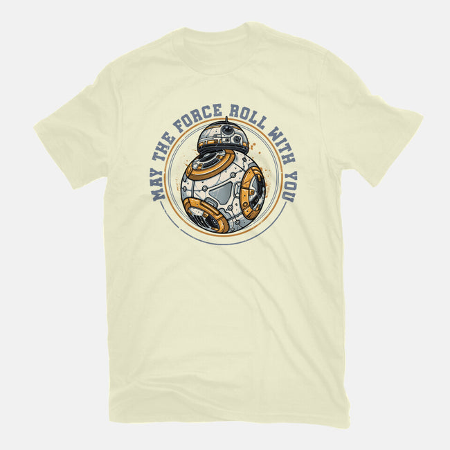 May The Force Roll With You-Mens-Basic-Tee-glitchygorilla