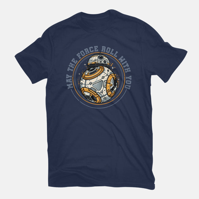 May The Force Roll With You-Mens-Basic-Tee-glitchygorilla
