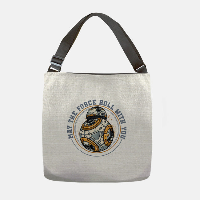 May The Force Roll With You-None-Adjustable Tote-Bag-glitchygorilla