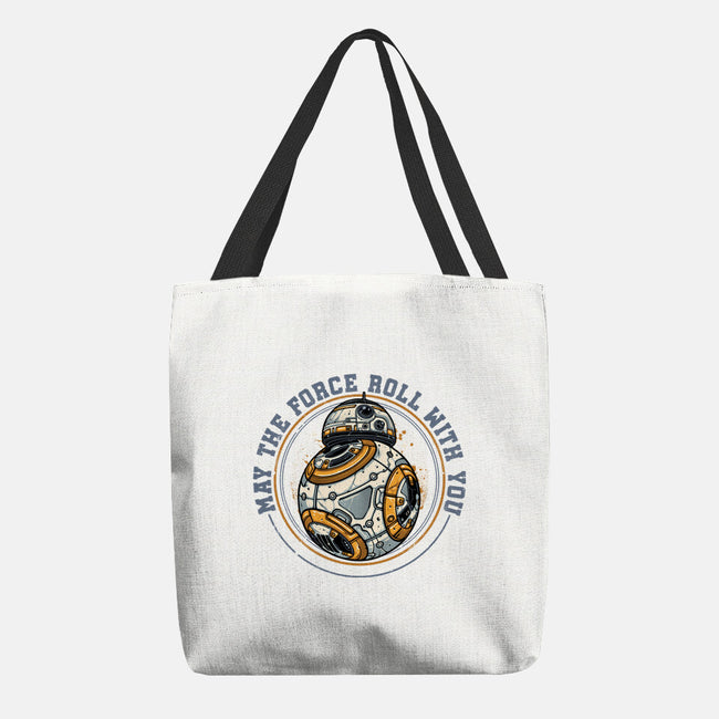 May The Force Roll With You-None-Basic Tote-Bag-glitchygorilla