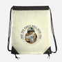 May The Force Roll With You-None-Drawstring-Bag-glitchygorilla
