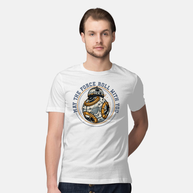 May The Force Roll With You-Mens-Premium-Tee-glitchygorilla