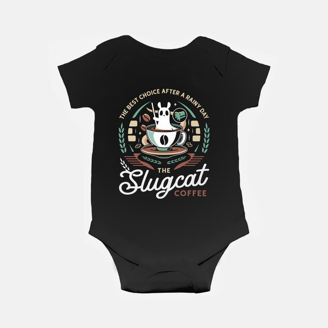 Slugcat Coffee Emblem-Baby-Basic-Onesie-LAGELANTEE