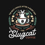 Slugcat Coffee Emblem-Womens-Basic-Tee-LAGELANTEE